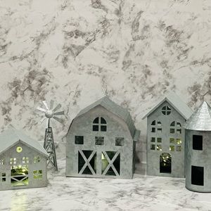 Bundle of Metal Farm Houses
